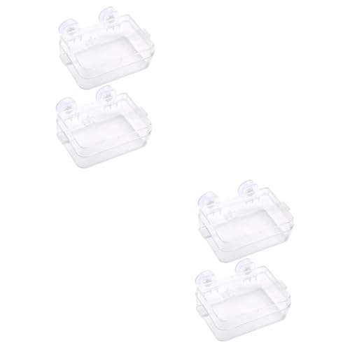 INOOMP 4 Stück Reptilien Futterspender Transparent Haustier Futterspender Reptilien Wasserbecken Haustiernapf Gecko Napf Reptiliennapf Eidechsennapf Haustier Wassernapf INOOMP 4 Stück Reptilien Futterspender Transparent Haustier Futterspender Reptilien Wasserbecken Haustiernapf Gecko Napf Reptiliennapf Eidechsennapf Haustier Wassernapf von INOOMP