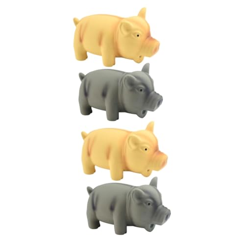 INOOMP 4 Stück Zahnspielzeug Haustier Kauspielzeug Tiere Spielzeug Dog chew Toy Hunde zahnpflege Spielzeug Spielzeuge Backenzahn Spielzeug singen Grunzen Grunzen Emulsion INOOMP 4 Stück Zahnspielzeug Haustier Kauspielzeug Tiere Spielzeug Dog chew Toy Hunde zahnpflege Spielzeug Spielzeuge Backenzahn Spielzeug singen Grunzen Grunzen Emulsion von INOOMP