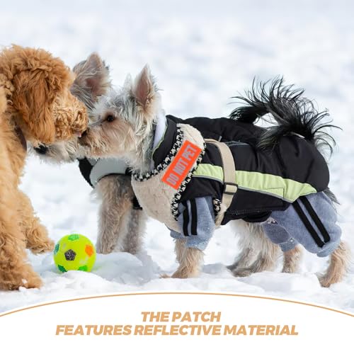 INOOMP 4 Stück reflektierende Service-Hunde-Patches für Welpen im Trainingsgeschirr, reflektierende und abnehmbare Tags, „Nicht streicheln“ und Trainings-Patches für Arbeitshunde von INOOMP