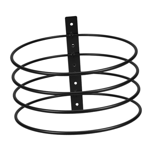 INOOMP 4 Teiliger Wand Pflanzgefäßhalter Aus Metall Blumentopfaufhänger Für Die Gartendekoration Im Freien Stabile Und Wiederverwendbare Halterung Für Hängekörbe Zur Raumverschönerung von INOOMP