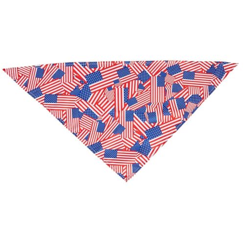INOOMP Titel Amerikanische Flagge Hundebandana Für Unabhängigkeitstag Triangel-Halsband Für Kleine Hunde Dekoratives Haustieraccessoire Leicht Auszuziehen INOOMP Titel Amerikanische Flagge Hundebandana Für Unabhängigkeitstag Triangel-Halsband Für Kleine Hunde Dekoratives Haustieraccessoire Leicht Auszuziehen von INOOMP