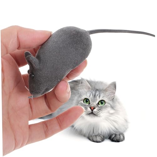 INOOMP 40 STK Künstliche Motorisiertes Katzenspielzeug Lustiges Spielzeug Mäuse Katzenspielzeug Spielzeuge Beflockung Für Katze Katzenspielzeug Rasseln Vinyl Kätzchen Katzenminze INOOMP 40 STK Künstliche Motorisiertes Katzenspielzeug Lustiges Spielzeug Mäuse Katzenspielzeug Spielzeuge Beflockung Für Katze Katzenspielzeug Rasseln Vinyl Kätzchen Katzenminze von INOOMP