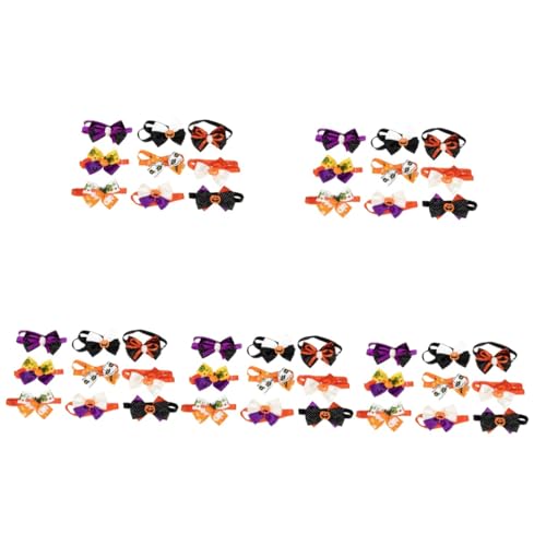 INOOMP 45 STK Haustier Fliege Fliegen Für Hunde Pet Dress up Krawatten Party-welpenhalsband Dekoratives Welpenhalsband Kleines Hundehalsband Halloween-kätzchen-Kragen INOOMP 45 STK Haustier Fliege Fliegen Für Hunde Pet Dress up Krawatten Party-welpenhalsband Dekoratives Welpenhalsband Kleines Hundehalsband Halloween-kätzchen-Kragen von INOOMP