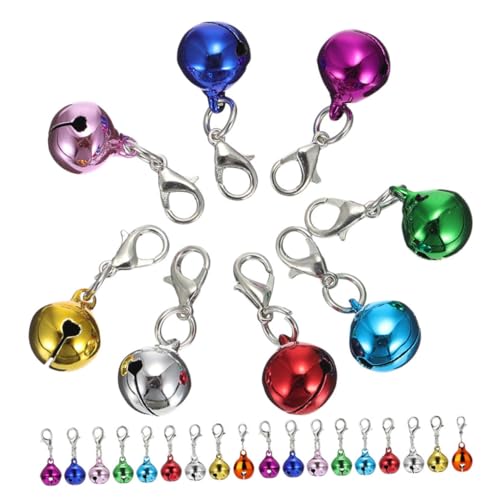 INOOMP 45 Stück Haustier Glocke Anhänger für Katzenhalsbänder Glocke für das Katzenhalsband Schlüsselbundzubehör Schlüsselanhänger mit Glockenanhänger Galvanisiertes Kupfer INOOMP 45 Stück Haustier Glocke Anhänger für Katzenhalsbänder Glocke für das Katzenhalsband Schlüsselbundzubehör Schlüsselanhänger mit Glockenanhänger Galvanisiertes Kupfer von INOOMP