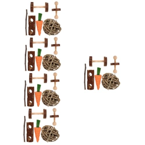 INOOMP 5 Sätze Hölzern Käfig-Hamster-Spielzeug Hamsterzubehör Hasen-Accessoires Spielzeug Zum Oralen Beißen Haustier Spielzeug Chinchilla-kaustangen Spielset Aus Holz Apfelzweig Papagei INOOMP 5 Sätze Hölzern Käfig-Hamster-Spielzeug Hamsterzubehör Hasen-Accessoires Spielzeug Zum Oralen Beißen Haustier Spielzeug Chinchilla-kaustangen Spielset Aus Holz Apfelzweig Papagei von INOOMP