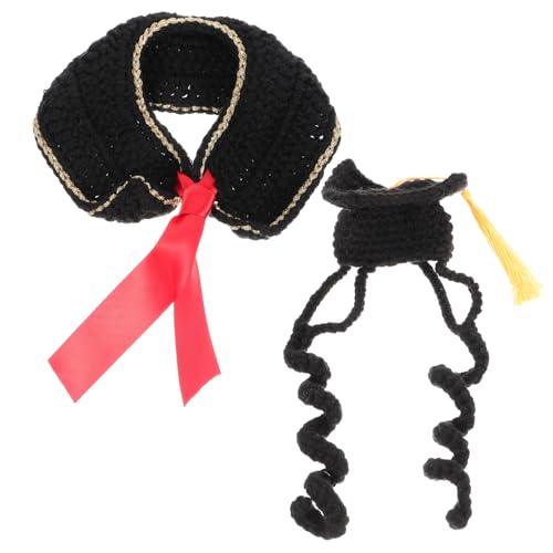 INOOMP 5 Sätze Hunde-abschluss-anziehhut Mini-abschlusskappen Kätzchenhalsbänder Abschluss-haustierkleid Abschlusskappe Für Hunde Mini Formelles Kleid Heimtierbedarf Garn Kleidung Schal INOOMP 5 Sätze Hunde-abschluss-anziehhut Mini-abschlusskappen Kätzchenhalsbänder Abschluss-haustierkleid Abschlusskappe Für Hunde Mini Formelles Kleid Heimtierbedarf Garn Kleidung Schal von INOOMP