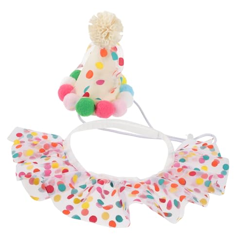 INOOMP 5 Sets Haustier Geburtstagsmütze Weihnachts Haustier Dekoration Mädchen Katzenhalsband Hut Feiertags Haustier Dekoration Weihnachts Haustier Ornament Spitzenhalsband Für INOOMP 5 Sets Haustier Geburtstagsmütze Weihnachts Haustier Dekoration Mädchen Katzenhalsband Hut Feiertags Haustier Dekoration Weihnachts Haustier Ornament Spitzenhalsband Für von INOOMP