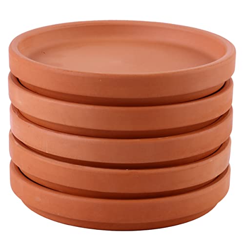 INOOMP 5 Stück Blumentopfmatte Topfuntertassen Blumentopfteller Pflanzentöpfe im Freien Tablett für Pflanzentöpfe Anlage Untersetzer für Pflanzen Pflanzenkabine Terrakotta INOOMP 5 Stück Blumentopfmatte Topfuntertassen Blumentopfteller Pflanzentöpfe im Freien Tablett für Pflanzentöpfe Anlage Untersetzer für Pflanzen Pflanzenkabine Terrakotta von INOOMP