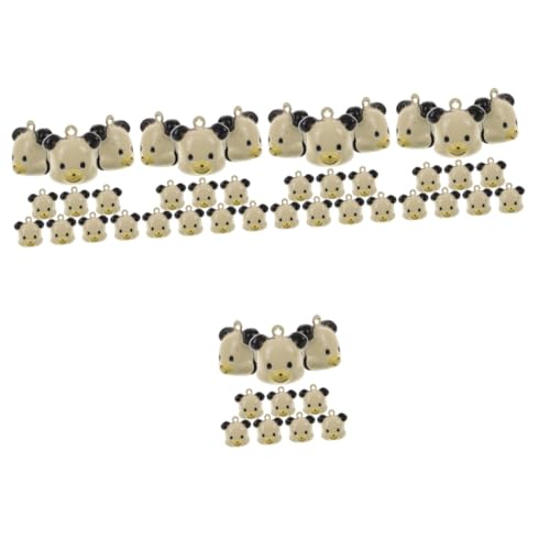 INOOMP 50 Stück Hundeglocke Katzenglocken Für Halsband Laut Bastelglocken Kleine Glocke Weihnachtsglocken Glocke Für Haustierzubehör Hängende Glocken Für Haustierhalsbänder Kupfer von INOOMP