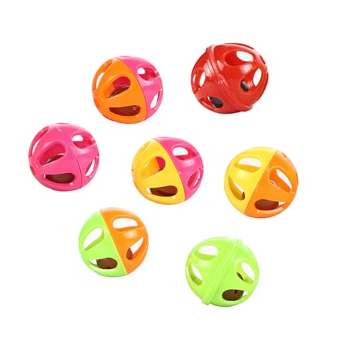 INOOMP 50 Stück Katzenspielzeug plastikbälle plastikball Katzenglocke Ballspielzeug Interaktiver Katzenball Spielzeuge Pet-Ball-Spielzeug Spielzeug für Haustiere runden Haustier Glocke INOOMP 50 Stück Katzenspielzeug plastikbälle plastikball Katzenglocke Ballspielzeug Interaktiver Katzenball Spielzeuge Pet-Ball-Spielzeug Spielzeug für Haustiere runden Haustier Glocke von INOOMP