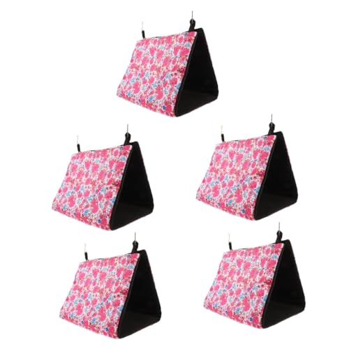 INOOMP 5stücke Hängematte Für Vögel Und Kleintiere Faltbarer Parrot Nest Mit Und Spielspaß Für Hamster Und Kaninchen Tragbar Und Installieren Rosa Groß INOOMP 5stücke Hängematte Für Vögel Und Kleintiere Faltbarer Parrot Nest Mit Und Spielspaß Für Hamster Und Kaninchen Tragbar Und Installieren Rosa Groß von INOOMP
