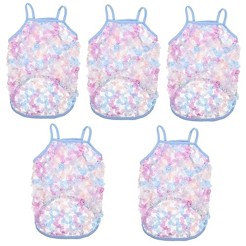 INOOMP 5St Haustierweste Tier kostü tierkostü süßes Tanktop Sommer-Outfit Kostüme aussetzen Muskelshirt Haustier dünne Weste Hemd für Hund Kleidung schmücken Windel Rock Hosenträger INOOMP 5St Haustierweste Tier kostü tierkostü süßes Tanktop Sommer-Outfit Kostüme aussetzen Muskelshirt Haustier dünne Weste Hemd für Hund Kleidung schmücken Windel Rock Hosenträger von INOOMP