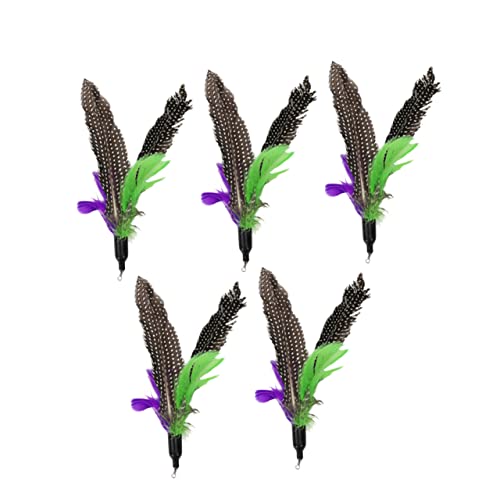 INOOMP 5stücke Katzenangel Ersatzköpfe Mit Lustigem Design Interaktives Katzenspielzeug Für Aktive Und Gesunde Haustiere Farben Zufällig INOOMP 5stücke Katzenangel Ersatzköpfe Mit Lustigem Design Interaktives Katzenspielzeug Für Aktive Und Gesunde Haustiere Farben Zufällig von INOOMP