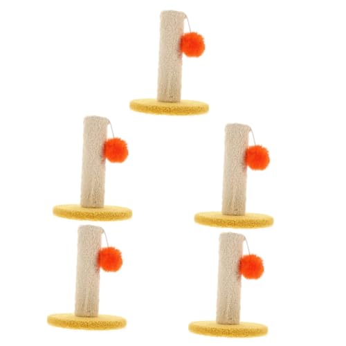 INOOMP 5St Katzenspielzeug Spielzeug für Katze Katzenbaum-Kratzspielzeug Kratzmöbel für Katzen katzenkratzbretter Spielzeuge kratzbäume für Katzen wiederverwendbarer Katzenkratzer klein INOOMP 5St Katzenspielzeug Spielzeug für Katze Katzenbaum-Kratzspielzeug Kratzmöbel für Katzen katzenkratzbretter Spielzeuge kratzbäume für Katzen wiederverwendbarer Katzenkratzer klein von INOOMP