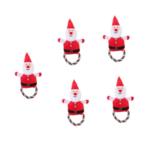 INOOMP 5St Plüsch Hundespielzeug Beißspielzeug für Hunde Weihnachtsspielzeug für Hunde Urlaub Hundespielzeug Seilspielzeug für Haustiere Tierspielzeug Trainingsspielzeug für Haustiere INOOMP 5St Plüsch Hundespielzeug Beißspielzeug für Hunde Weihnachtsspielzeug für Hunde Urlaub Hundespielzeug Seilspielzeug für Haustiere Tierspielzeug Trainingsspielzeug für Haustiere von INOOMP
