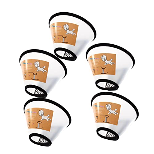 INOOMP Haustierhalsband 5 Stück Elisabethanisches für und Hunde Kratzschutz Größe 7 INOOMP Haustierhalsband 5 Stück Elisabethanisches für und Hunde Kratzschutz Größe 7 von INOOMP