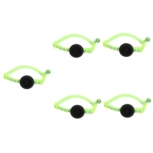 INOOMP 5st Katzenhalsband Personalisierte Katzenhalsbänder Haustier Hundehalsband Welpenhalsbänder Für Kleine Welpen Cat Fliege Abtrünnig Party Nylon Katzenglocke Reflektierend INOOMP 5st Katzenhalsband Personalisierte Katzenhalsbänder Haustier Hundehalsband Welpenhalsbänder Für Kleine Welpen Cat Fliege Abtrünnig Party Nylon Katzenglocke Reflektierend von INOOMP