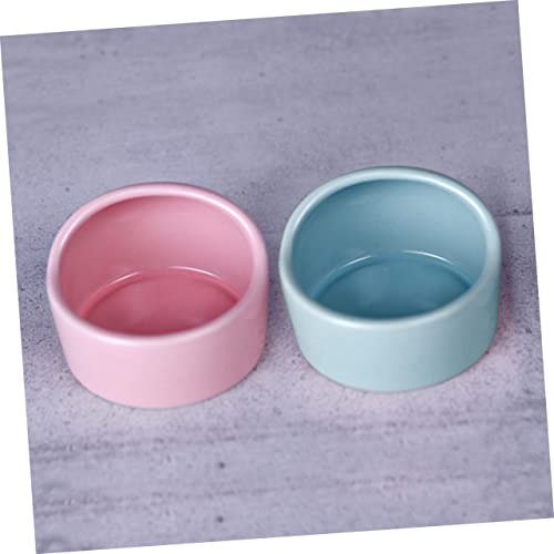 INOOMP 5 Stück Keramik-futternapf Für Hamster – Wassernapf Für Haustiere Design Für Hamster Vögel Und Kleintiere von INOOMP