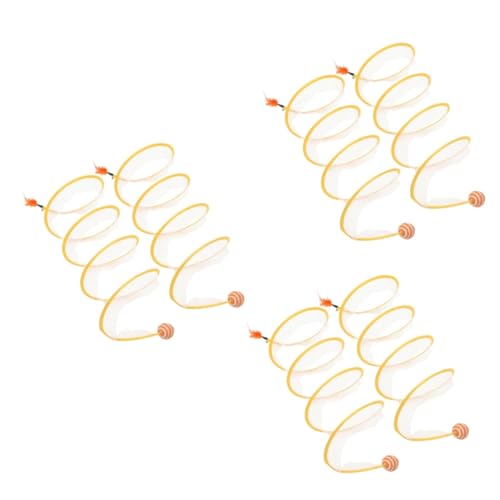 INOOMP 6stücke Katzentunnel Spielzeug Faltbare Interaktive Kratzspielzeuge Für Kätzchen Rascheltunnel Mit Spielbällen Fördert Spiel Und Bewegung Für Ihr Haustier INOOMP 6stücke Katzentunnel Spielzeug Faltbare Interaktive Kratzspielzeuge Für Kätzchen Rascheltunnel Mit Spielbällen Fördert Spiel Und Bewegung Für Ihr Haustier von INOOMP