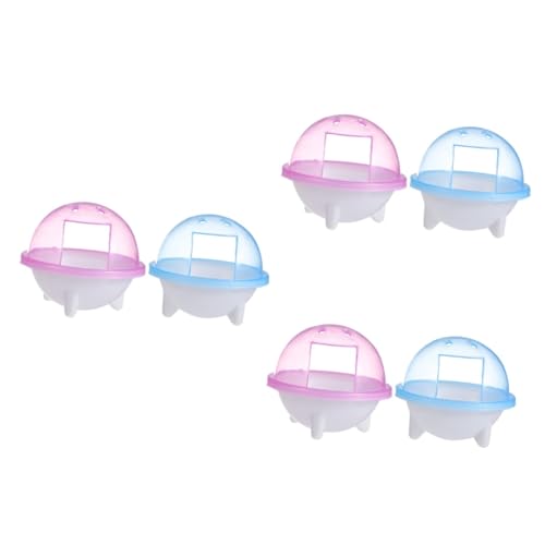 INOOMP 6 STK Hamsterbad Hamster Badezimmer Toilette Chinchilla-Badewanne Hamster im Sandkäfig Hamster klo Hamster sandbad Hamster-Plastik-Badezimmer Hamsterkäfig Badezimmer INOOMP 6 STK Hamsterbad Hamster Badezimmer Toilette Chinchilla-Badewanne Hamster im Sandkäfig Hamster klo Hamster sandbad Hamster-Plastik-Badezimmer Hamsterkäfig Badezimmer von INOOMP