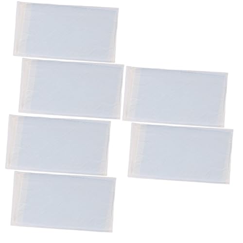 INOOMP 6 STK Haustierbox-Unterlage Haustier-Urinabsorptionskissen Reise-Töpfchenmatte für Haustiere katzenkissen katzenkiste Haustier-Pads Hundekissen pet pinkelmatte Pet Pee Pads Weiß INOOMP 6 STK Haustierbox-Unterlage Haustier-Urinabsorptionskissen Reise-Töpfchenmatte für Haustiere katzenkissen katzenkiste Haustier-Pads Hundekissen pet pinkelmatte Pet Pee Pads Weiß von INOOMP