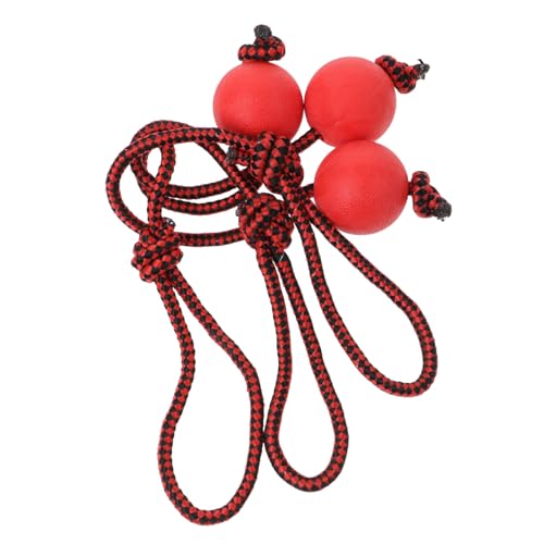 INOOMP 6 STK Hund Wirft Ball Hundeseilspielzeug Hunde Holen Spielzeug Requisiten Für Das Hundetraining Kleine Hundespielzeuge Hund Holen Beißseil Für Hund Fang Den Ball Gummi Hündchen Rot INOOMP 6 STK Hund Wirft Ball Hundeseilspielzeug Hunde Holen Spielzeug Requisiten Für Das Hundetraining Kleine Hundespielzeuge Hund Holen Beißseil Für Hund Fang Den Ball Gummi Hündchen Rot von INOOMP