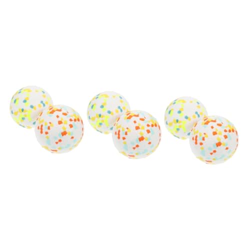 INOOMP 6 STK Hundespielzeugball Kleine Bälle Für Hunde Spielzeug Für Kleine Hunde Kuschelige Hundebälle Spielzeug Für Hunde Aggressive Kauer Spielzeuge Spielzeugset Großer Hund E-TPU INOOMP 6 STK Hundespielzeugball Kleine Bälle Für Hunde Spielzeug Für Kleine Hunde Kuschelige Hundebälle Spielzeug Für Hunde Aggressive Kauer Spielzeuge Spielzeugset Großer Hund E-TPU von INOOMP