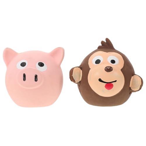 INOOMP 6 STK Interaktives Spielzeug für Welpen Dog Toy Hunde spielsachen Beißspielzeug für Welpen Kauspielzeug für Haustiere Spielzeuge Latex-Cartoon-Ball Cartoon-Spielzeug für Hunde INOOMP 6 STK Interaktives Spielzeug für Welpen Dog Toy Hunde spielsachen Beißspielzeug für Welpen Kauspielzeug für Haustiere Spielzeuge Latex-Cartoon-Ball Cartoon-Spielzeug für Hunde von INOOMP