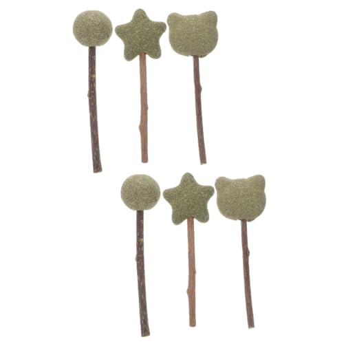 INOOMP 6 STK Katzenminze Lutscher Kaustangen Kauspielzeug Für Hauskatzen Katzenminze-Stick Natürliche Katzenminze-lutscher Silvervine Katzenspielzeug Spielzeuge Reinigungsstab Necken INOOMP 6 STK Katzenminze Lutscher Kaustangen Kauspielzeug Für Hauskatzen Katzenminze-Stick Natürliche Katzenminze-lutscher Silvervine Katzenspielzeug Spielzeuge Reinigungsstab Necken von INOOMP