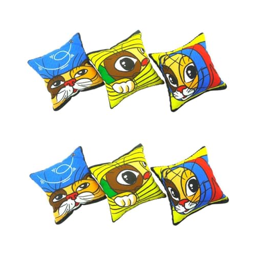 INOOMP 6 STK Katzenspielzeug Spielzeug mit Katzenminze pummeluff Kuscheltier Katzenminze Spielzeug Kratzspielzeug für Katzen Spielzeuge Plüschtier Puppenspielzeug Spielzeug Spielen kauen INOOMP 6 STK Katzenspielzeug Spielzeug mit Katzenminze pummeluff Kuscheltier Katzenminze Spielzeug Kratzspielzeug für Katzen Spielzeuge Plüschtier Puppenspielzeug Spielzeug Spielen kauen von INOOMP