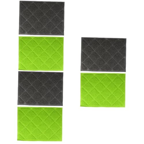 INOOMP 6 STK Katzenstreu Matte Schale für Katzennapf Kunststoffpalette Katzenstreumatte fußbodenschutzmatte Haustier Tischsets Futterunterlage für Katzen Katzentoilette niedlich Teppich INOOMP 6 STK Katzenstreu Matte Schale für Katzennapf Kunststoffpalette Katzenstreumatte fußbodenschutzmatte Haustier Tischsets Futterunterlage für Katzen Katzentoilette niedlich Teppich von INOOMP