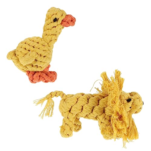 INOOMP 6 STK Kauspielzeug Für Hunde Katzenseil Haustier Spielzeug Bastelspielzeug Quietschende Kauspielzeuge Für Welpen Hunde-leckerli Katzenbeißspielzeug Hundefutter Garn Cartoon-Hund INOOMP 6 STK Kauspielzeug Für Hunde Katzenseil Haustier Spielzeug Bastelspielzeug Quietschende Kauspielzeuge Für Welpen Hunde-leckerli Katzenbeißspielzeug Hundefutter Garn Cartoon-Hund von INOOMP