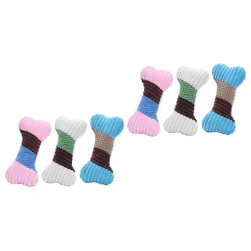 INOOMP 6 STK Plüschtiere für Haustiere Kauspielzeug für Kleines Welpenspielzeug Interactive Dog Toys Plush Toy Spielzeuge Hundebiss quietschendes Spielzeug Hundebissspielzeug Bissfest INOOMP 6 STK Plüschtiere für Haustiere Kauspielzeug für Kleines Welpenspielzeug Interactive Dog Toys Plush Toy Spielzeuge Hundebiss quietschendes Spielzeug Hundebissspielzeug Bissfest von INOOMP