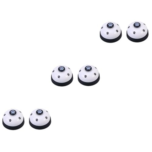 INOOMP 6 STK Trainingsglocken für Hunde pet Supplies hundebedarf Hundeausbildung Katzenausbildung Hunde Training Hundetrainingsglocken Haustürklingel Trainingsglocken für Welpen Weiß INOOMP 6 STK Trainingsglocken für Hunde pet Supplies hundebedarf Hundeausbildung Katzenausbildung Hunde Training Hundetrainingsglocken Haustürklingel Trainingsglocken für Welpen Weiß von INOOMP