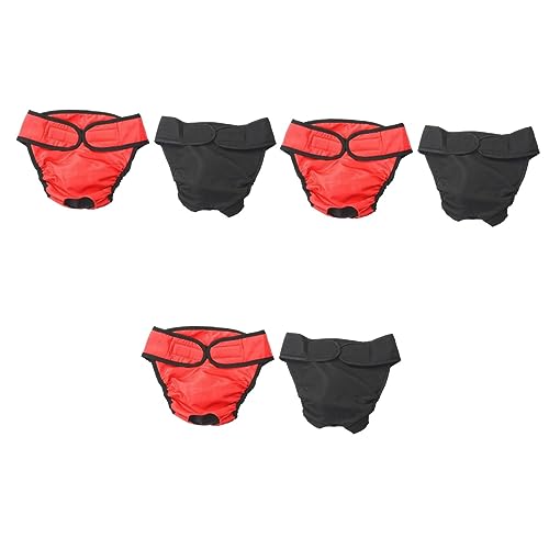 INOOMP 6 STK Welpenwindel Haustier-PIPI-Pad kleine Pads für Hunde hundehöschen läufigkeit Hunde höschen Unterwäsche für Jungen Windel für Pet körperliche Hose Hündchen Urin-Pad INOOMP 6 STK Welpenwindel Haustier-PIPI-Pad kleine Pads für Hunde hundehöschen läufigkeit Hunde höschen Unterwäsche für Jungen Windel für Pet körperliche Hose Hündchen Urin-Pad von INOOMP