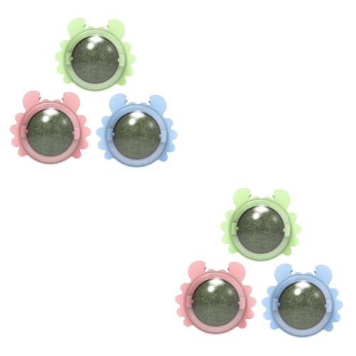 INOOMP 6 STK lustiges Katzenspielzeug Katze Katzenminze Lutscher Reinigungsspielzeug interaktives katzenspielzeug Interactive cat Toy Spielzeuge Haustier Katze Katzenminze Ball sauber INOOMP 6 STK lustiges Katzenspielzeug Katze Katzenminze Lutscher Reinigungsspielzeug interaktives katzenspielzeug Interactive cat Toy Spielzeuge Haustier Katze Katzenminze Ball sauber von INOOMP