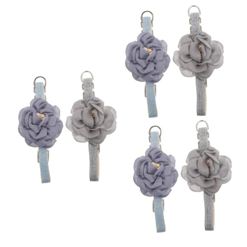 INOOMP 6stücke Katzenhalsband Mit Blumen-Design Verstellbare Baumwollhalsbänder Für Haustiere Stilvolle Dekoration Für Katzen Hunde Und Kleine Tiere von INOOMP