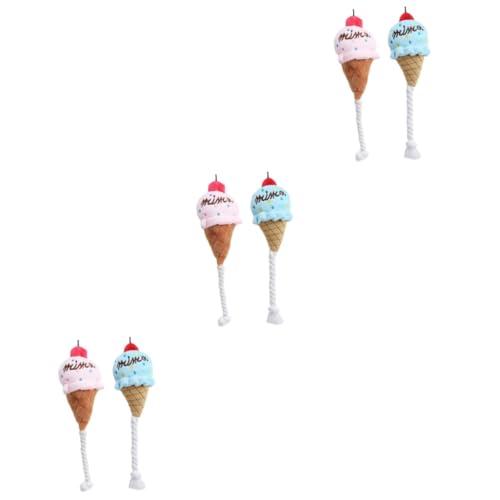 INOOMP 6 Stück Eisspielzeug Quietschspielzeug Quietschspielzeug Für Hunde Plüschtier Für Haustiere Hundespielzeug Für Welpen Plüschspielzeug Für Hunde Plüschspielzeug Für Welpen INOOMP 6 Stück Eisspielzeug Quietschspielzeug Quietschspielzeug Für Hunde Plüschtier Für Haustiere Hundespielzeug Für Welpen Plüschspielzeug Für Hunde Plüschspielzeug Für Welpen von INOOMP