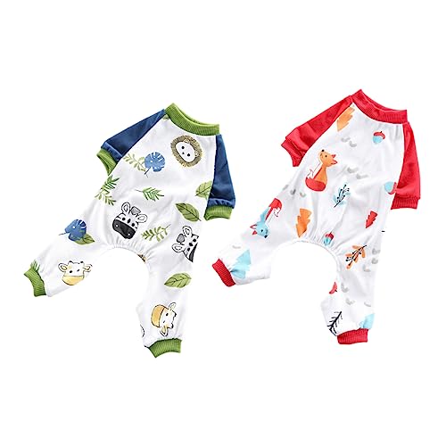 INOOMP 6 Stück Haustier Pyjama Hundekleidung Bluse Body Hunde Hauskleidung Nachtwäsche Hemd Hunde Pyjama Für Mittelgroße Hunde Welpen Kleidung Hunde Pyjama Hundekostü Für Zu INOOMP 6 Stück Haustier Pyjama Hundekleidung Bluse Body Hunde Hauskleidung Nachtwäsche Hemd Hunde Pyjama Für Mittelgroße Hunde Welpen Kleidung Hunde Pyjama Hundekostü Für Zu von INOOMP
