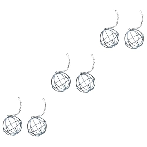 INOOMP 6stücke Futterball Für Kleintiere Hängendes Futterzubehör Für Kaninchen Meerschweinchen Hamster Füttern Von Heu Und Gras Robust Und Langlebig INOOMP 6stücke Futterball Für Kleintiere Hängendes Futterzubehör Für Kaninchen Meerschweinchen Hamster Füttern Von Heu Und Gras Robust Und Langlebig von INOOMP