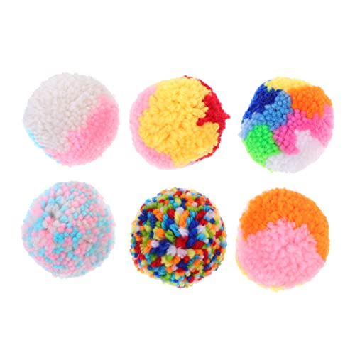 INOOMP 6stücke Interaktive Katzenspielzeug Bälle Bunte Kauspielzeuge Für Katzen Weiche Molar-spielzeuge Aktivität Und Spaß Für Kätzchen Und Katzen INOOMP 6stücke Interaktive Katzenspielzeug Bälle Bunte Kauspielzeuge Für Katzen Weiche Molar-spielzeuge Aktivität Und Spaß Für Kätzchen Und Katzen von INOOMP