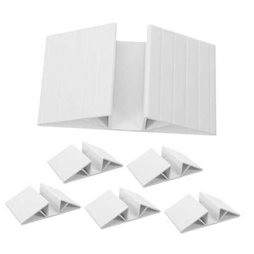 INOOMP 6 Stück Teiliges Dreiecksverstärkung Nut Zubehör für Haustiertore Robustes Kunststoffmaterial Kauresistent Einfache Befestigung Flexible Anwendung für Treppen und Türöffnungen INOOMP 6 Stück Teiliges Dreiecksverstärkung Nut Zubehör für Haustiertore Robustes Kunststoffmaterial Kauresistent Einfache Befestigung Flexible Anwendung für Treppen und Türöffnungen von INOOMP