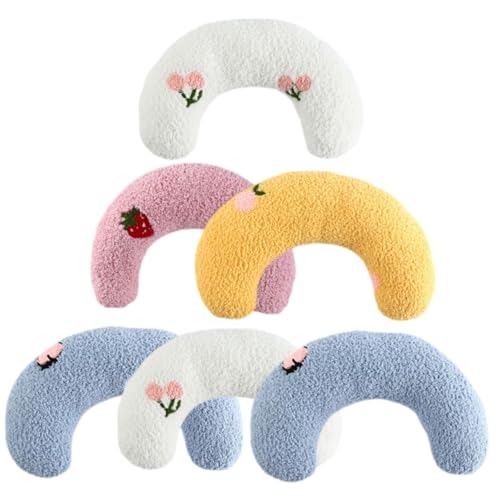 INOOMP Katzenkissen Gemütliches U-förmiges Kissen Für Katzen Kätzchen-nackenkissen Bequemes Und Atmungsaktives Design 2er-Pack INOOMP Katzenkissen Gemütliches U-förmiges Kissen Für Katzen Kätzchen-nackenkissen Bequemes Und Atmungsaktives Design 2er-Pack von INOOMP