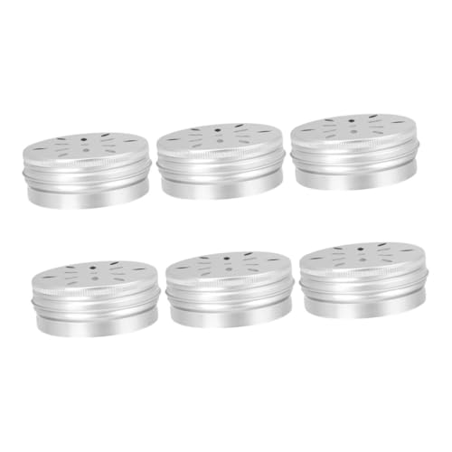 INOOMP 6er-Packung Duftbox Für Hundetraining Dufttrainingsboxen Geruchstraining Für Hunde Nase Zug Ausrüstung Ausbildung Container Dufttrainingsdosen Aluminium Silver INOOMP 6er-Packung Duftbox Für Hundetraining Dufttrainingsboxen Geruchstraining Für Hunde Nase Zug Ausrüstung Ausbildung Container Dufttrainingsdosen Aluminium Silver von INOOMP