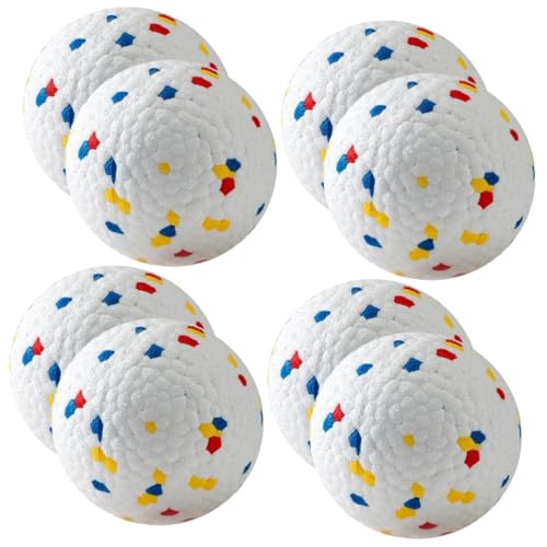 INOOMP 8 STK Hüpfender Ball Unzerstörbares Hundespielzeug Kauspielzeug Für Welpen Aktiver Rollball Für Hunde Hundebälle Für Mittelgroße Hunde Elastisch Kleiner Ball E-TPU-Material INOOMP 8 STK Hüpfender Ball Unzerstörbares Hundespielzeug Kauspielzeug Für Welpen Aktiver Rollball Für Hunde Hundebälle Für Mittelgroße Hunde Elastisch Kleiner Ball E-TPU-Material von INOOMP
