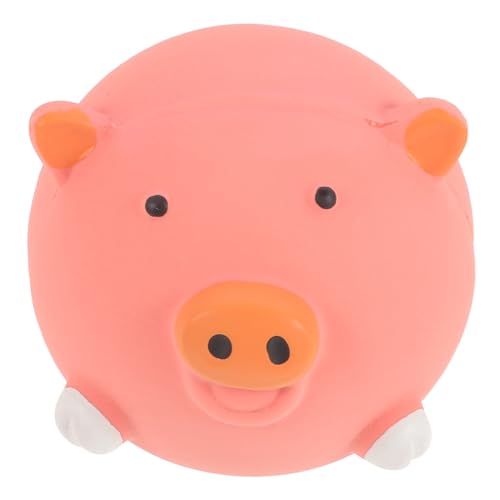 INOOMP 8 STK Hund Sprechendes Spielzeug Ballspielzeug Für Welpen Beißspielzeug in Schweineform Kleines Welpenspielzeug Schweinchenspielzeug Kauspielzeug Emulsion Beißball Backenzahn INOOMP 8 STK Hund Sprechendes Spielzeug Ballspielzeug Für Welpen Beißspielzeug in Schweineform Kleines Welpenspielzeug Schweinchenspielzeug Kauspielzeug Emulsion Beißball Backenzahn von INOOMP