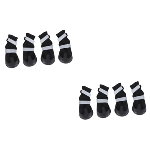 INOOMP 8 STK Hund warme Stiefel Hundeschuhe für Hartholzböden Hundestiefel für Schnee hundepfote Hunde pfotenschutz Schneestiefel Haustier-Hundeschuhe Stiefel für Haustierhunde der Hund INOOMP 8 STK Hund warme Stiefel Hundeschuhe für Hartholzböden Hundestiefel für Schnee hundepfote Hunde pfotenschutz Schneestiefel Haustier-Hundeschuhe Stiefel für Haustierhunde der Hund von INOOMP