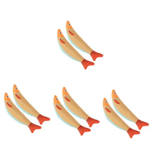 INOOMP 8 STK Kauspielzeug für Katzen Katzenminze Spielzeug für Wohnungskatzen Kauspielzeug zum Zahnen von Katzen Kinderspielzeug Spielzeuge Kätzchen Fisch Spielzeug Sport INOOMP 8 STK Kauspielzeug für Katzen Katzenminze Spielzeug für Wohnungskatzen Kauspielzeug zum Zahnen von Katzen Kinderspielzeug Spielzeuge Kätzchen Fisch Spielzeug Sport von INOOMP