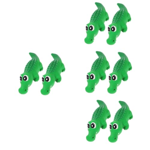 INOOMP 8 STK Sprechendes Hundespielzeug Backenzahnspielzeug Für Hunde Quietschende Spielzeuge Für Welpen Unverwüstliches Hundespielzeug Krokodil-hundespielzeug Green Emulsion INOOMP 8 STK Sprechendes Hundespielzeug Backenzahnspielzeug Für Hunde Quietschende Spielzeuge Für Welpen Unverwüstliches Hundespielzeug Krokodil-hundespielzeug Green Emulsion von INOOMP