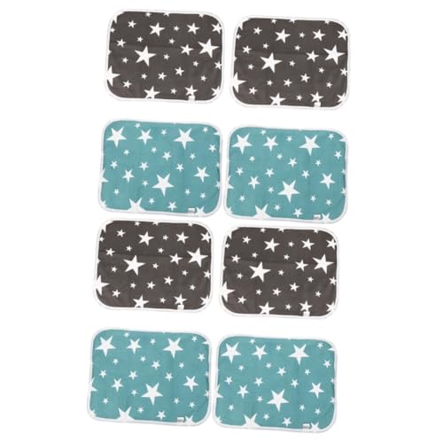 INOOMP 8 STK pet pinkelmatte Hamster Bedding Cage Liners Eichhörnchen-Matte wasserdichte Bettunterlagen Matratze Käfigauskleidung Einstreu für Hamster Haupt Bettwäsche Heimkäfig Zubehör INOOMP 8 STK pet pinkelmatte Hamster Bedding Cage Liners Eichhörnchen-Matte wasserdichte Bettunterlagen Matratze Käfigauskleidung Einstreu für Hamster Haupt Bettwäsche Heimkäfig Zubehör von INOOMP